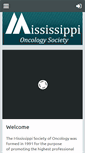 Mobile Screenshot of msoncologysociety.org